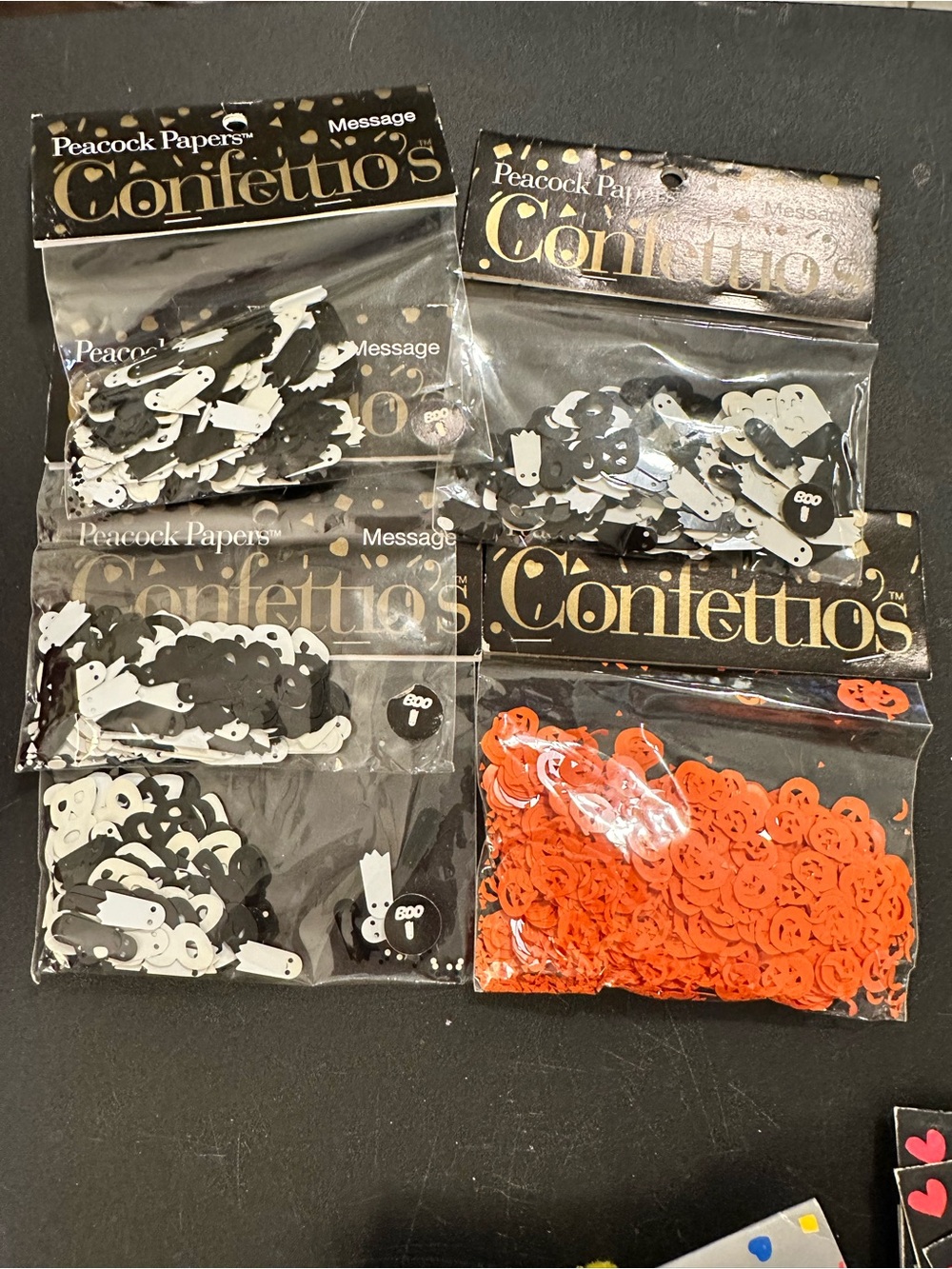 18 Miscellaneous Confetti Packs